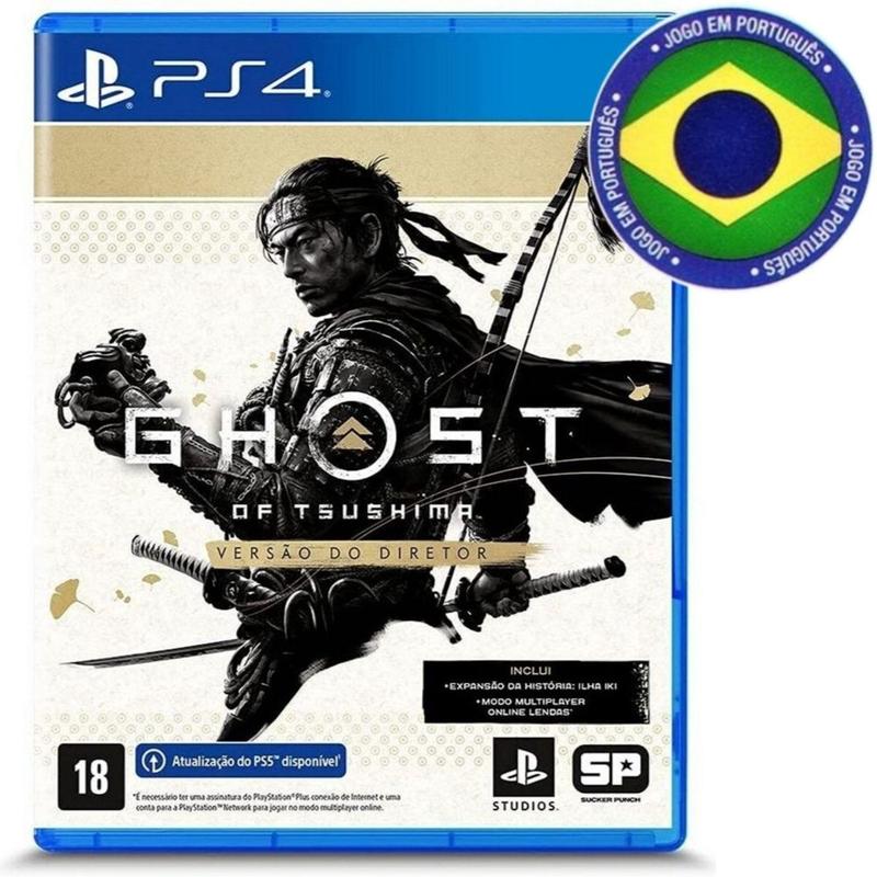 Imagem do produto Ghost of Tsushima: Director's Cut PS4 - Físico em Magazine Luiza